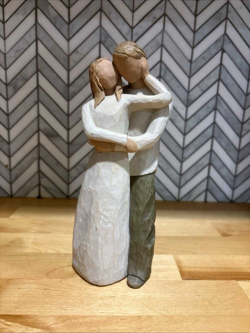 Willow Tree Together Figurine Demdaco 2000 by Susan Lordi 9" Husband Wife Couple